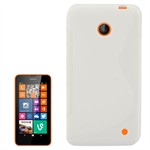 Cover fra S-Line til Lumia 630 (Hvid) 